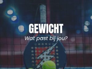 Gewicht padel racket