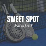 Padel racket sweet spot